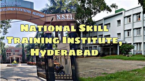 National Skill Training Institute Hyderabad Ati Hyderabad Vlog