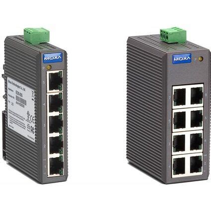 MOXA Unmanaged Industrial Ethernet Switch 8 Ports EDS 208 EDS 208 Bei