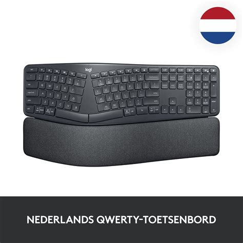 920-010108 Logitech ERGO K860 keyboard RF Wireless + Bluetooth English Graphite - IT-NATION