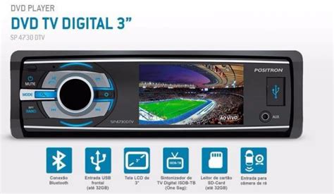 Tudo Sobre Dvd Player Automotivo P Sitron Sp Nav Tela Tv