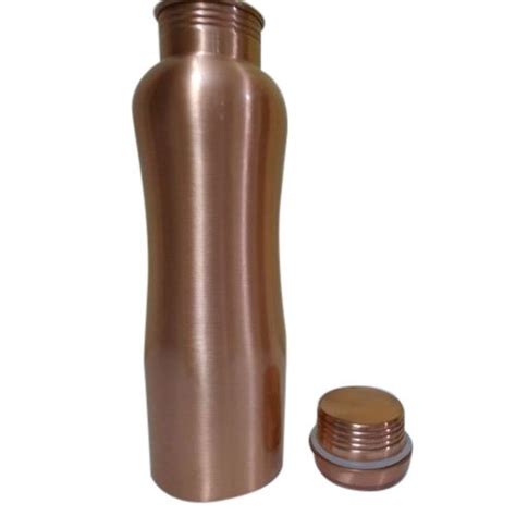 Round Leak Proof Copper Water Bottle Feature Good Strength Hard