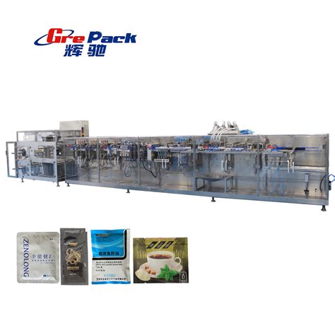 High Speed Hffs Doypack Flat Pouch Packaging Machine For Powder Liquid