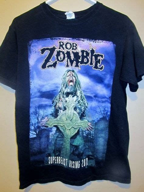 2010 Rob Zombie Superbeast Rising Tour Shirt Adult Medium Tour