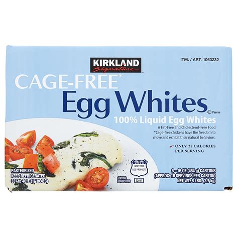 Kirkland Signature Cage Free Egg Whites Ct Oz Shipt