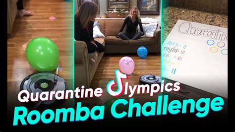 Quarantine Games 2020 Tik Tok The Roomba Challenge Youtube