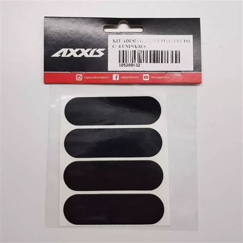 Kit Adesivos Refletivo Para Capacete Moto Cor Preto