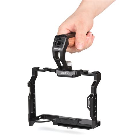 Andoer Camera Cage Top Handle Kit Aluminum Alloy Camera Video Cage