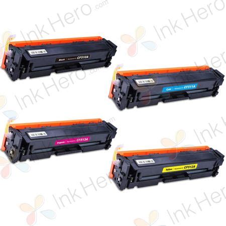 4 Pack HP 204A Compatible Toner Cartridges Ink Hero