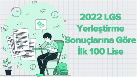 2022 LGS Yerleştirme Sonuçlarına Göre İlk 100 Lise Çopur Hoca