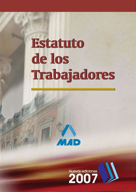 Estatuto De Los Trabajadores Iglesias Maria Isabel Vaquero Amazon