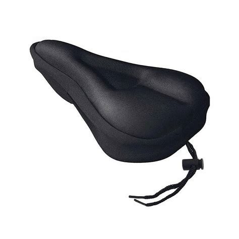 Gel Bike Seat Cover Cushion, Comfortable Silica & Foam Padded Bicycle