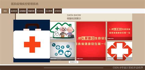 附源码 计算机毕业设计java医院疫情疾控管理系统 Csdn博客