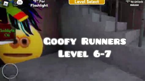 Goofy Runners Level 6 7 Gameplay Roblox YouTube