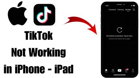 How To Fix TikTok Not Working In IPhone IPad Fix TikTok No Internet