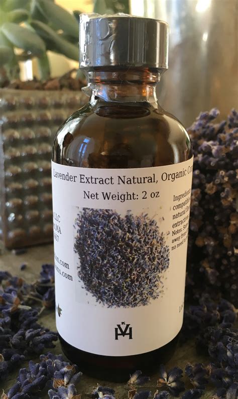 Organic Lavender Extract 2oz | laromaylavender