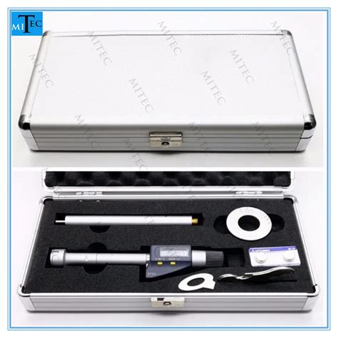 Digital Three Point Inside Micrometer Internal Micrometer With Setting