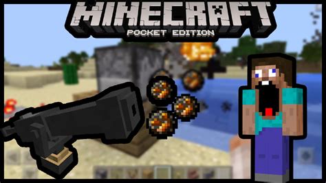 Minecraft Pe Rapid Fire Charge Canon Fully Automatic Mcpe Pocket