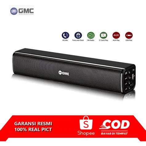 Jual Speaker Multimedia Gmc B Bt Fm Usb Tf Bluetooth W Rms