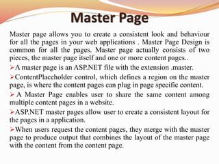 Master Page In Asp Net