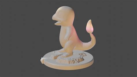 Archivo Stl Charmander Posemodelo Para Descargar Y Imprimir En Dcults