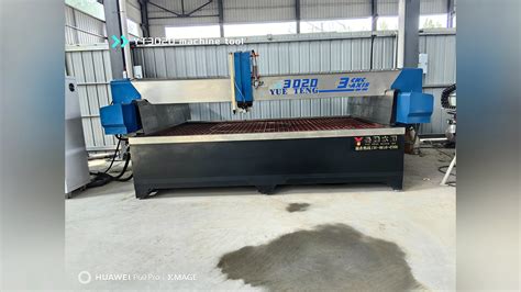 Cnc Waterjet Cutting Machine 3d Potable Tile Water Jet Cutter For Stone Steel Glass 3 Axis Water