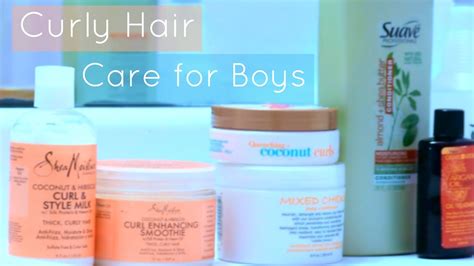 Curly Hair Care For Boys Youtube