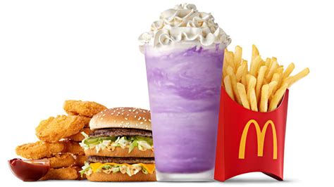 Mcdonalds Launches A New Grimace Themed Shake And Spicy Hamburger