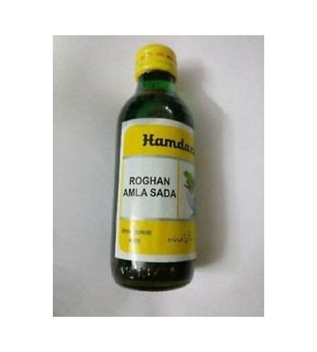 Unani Medicine HAMDARD ROGHAN AMLA SADA 100 ML