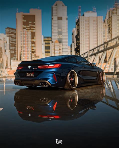 BMW M8 with Custom Wheels Looks Like a Need for Speed Car - autoevolution