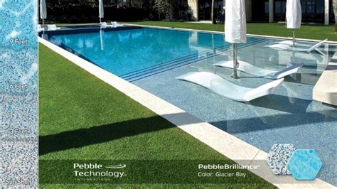 Glacier Bay Pebble Brilliance Pool Finishes