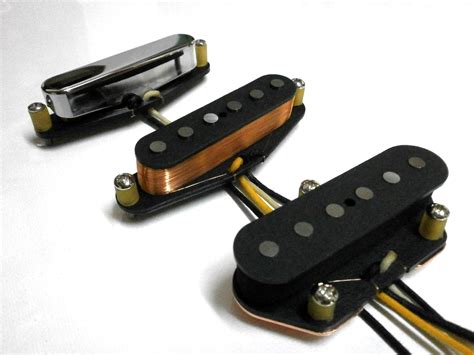 Telecaster NASHVILLE Pickups SET Bridge Middle Neck Tele Hand Wound Q