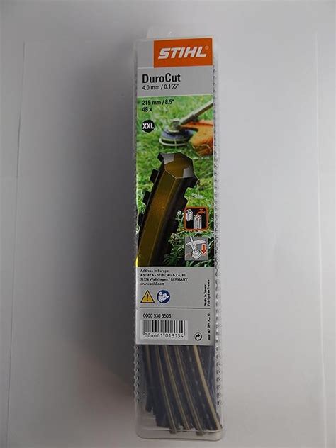 STIHL DuroCut 40 4 Lote De Hilos 215 Mm 48 Unidades Color XXL