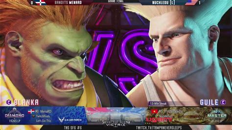 Grand Finals Menard Vs Nukledu Blanka Vs Guile 【street Fighter 6