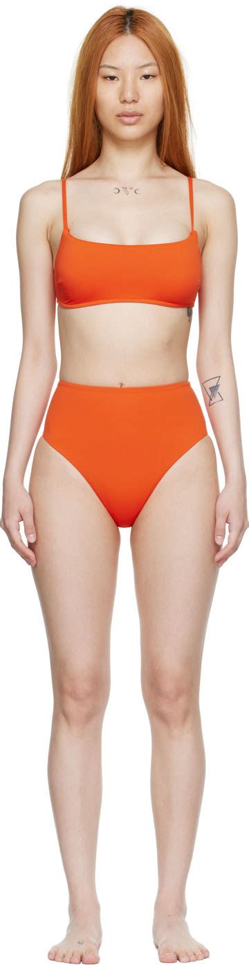 Orange Ariane Poppy Bikini By BONDI BORN On Sale