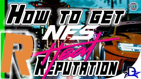 NFS HEAT How To Make Rep Reputation Fast For Beginners Need For