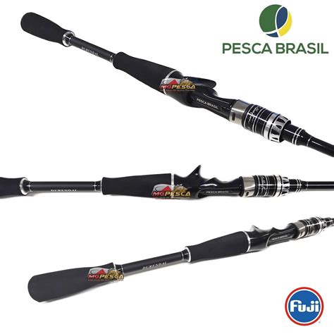 Vara Para Carretilha Pesca Brasil Durendal 17C 5 8 1 74m 17 Lbs