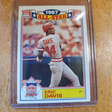 Topps All Star Game Commemorative Set Eric Davis