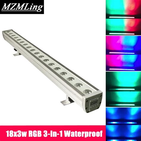 X W Rgb In Waterproof Led Wall Wash Light Dmx Washer Led