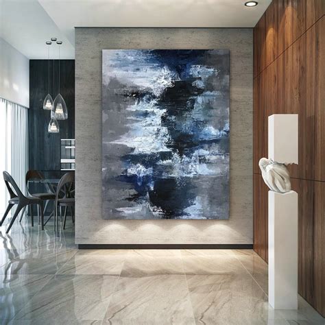 Large Modern Wall Art Painting,Modern Abstract Wall Art,Modern Decor,Acrylics Paintings,Living ...