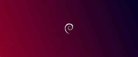 Linux Minimalism Gradient Debian Simple Background Logo