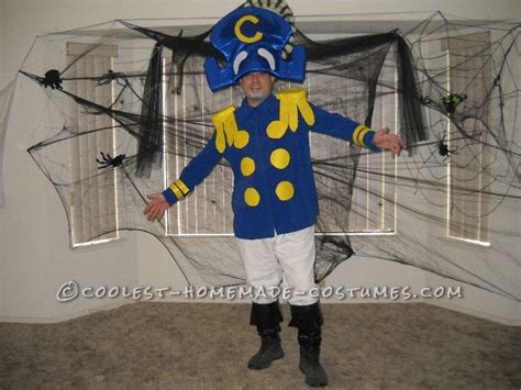 Homemade Captain Crunch Halloween Costume