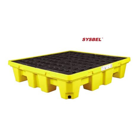 Sysbel Ce Approved Epa Standard Drum Poly Containment Spill Pallet