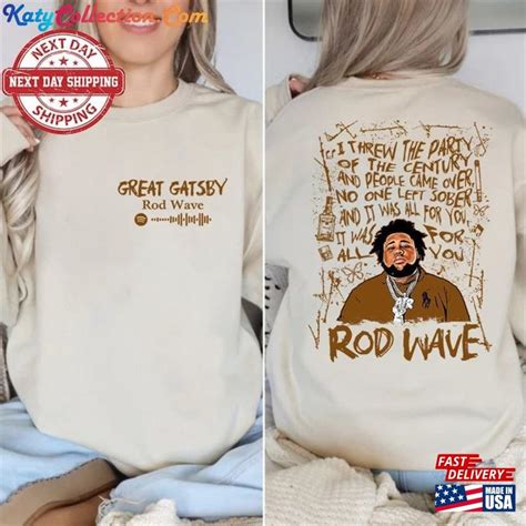 Rod Wave Nostalgia Album 2 Side Shirt 90s Rap Music Classic Sweatshirt Katycollection