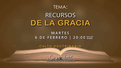 Culto De Martes Icm Espa Ol Tema Recursos De La