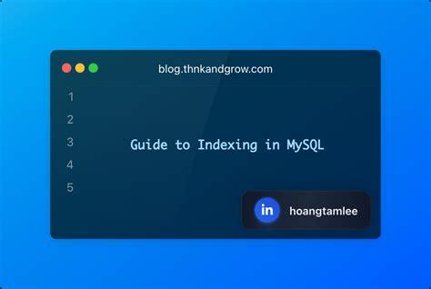 A Comprehensive Guide To Indexing In MySQL Boost Your Database