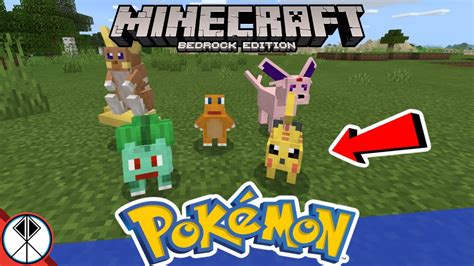 Minecraft POKEMON Addon MCPE Xbox Bedrock YouTube