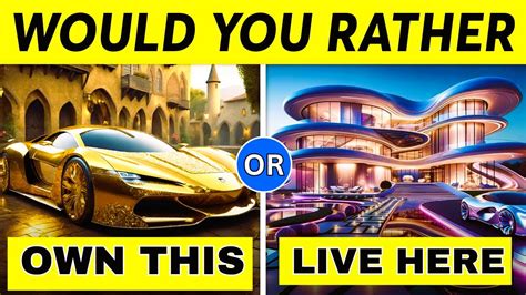 Would You Rather Futuristic Luxury Life Edition💎 Youtube