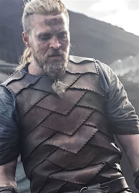 The Last Kingdom Tobias Santelmann Vest Ragnar Brown Vest