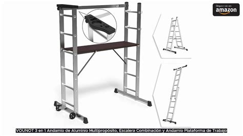 Vounot En Andamio De Aluminio Multiprop Sito Escalera Combinaci N