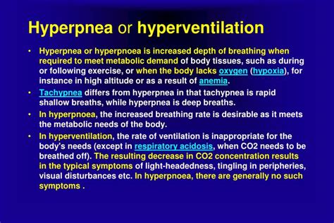 Ppt Hyperventilation Syndrome By Ahmad Younes Professor Of Thoracic